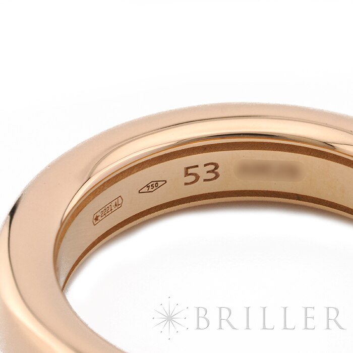 POMELLATO ポメラート イコニカ リング エキストラスリム ローズゴールド PAC4000-O7000-00000 53 10