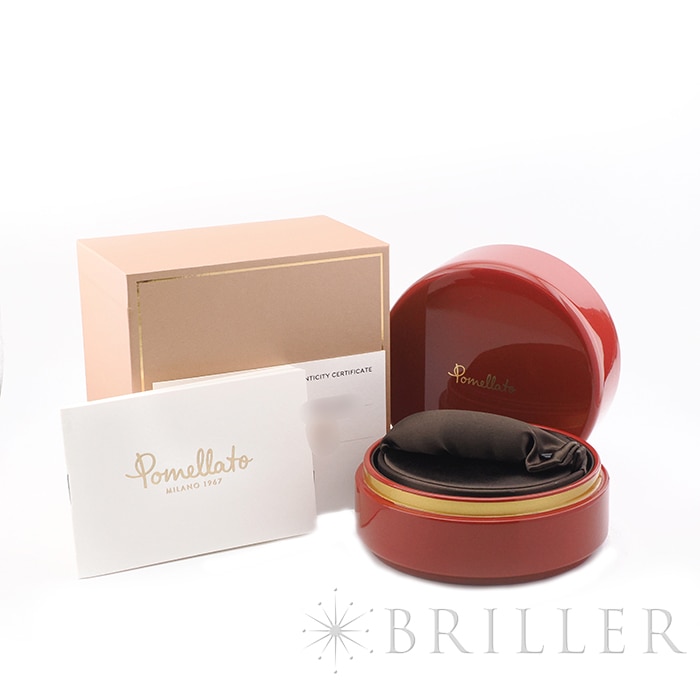 POMELLATO ポメラート イコニカ リング エキストラスリム ローズゴールド PAC4000-O7000-00000 53 6