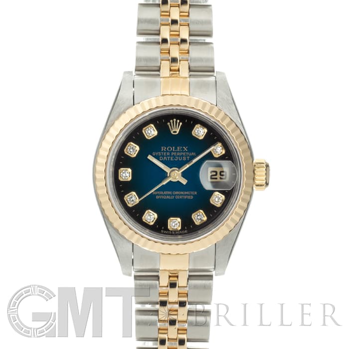 中古)ROLEX ロレックス デイトジャスト デイトジャスト 79173G ブルー 