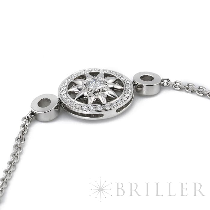 HARRY WINSTON ハリー・ウィンストン ウィンストン ゲート ブレスレット プラチナ ダイヤモンド BRDPRD1MWG 10