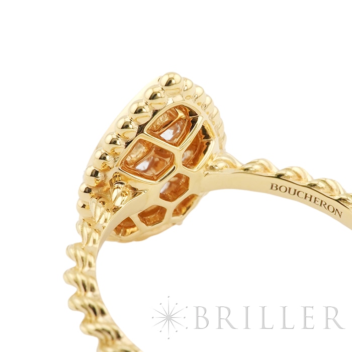 BOUCHERON　ブシュロン セルパンボエム リング スモール イエローゴールド 13号 JRG02144【未使用】 11