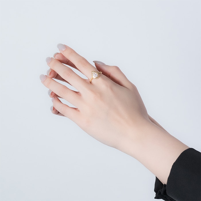 BOUCHERON　ブシュロン セルパンボエム リング スモール イエローゴールド 13号 JRG02144【未使用】 14