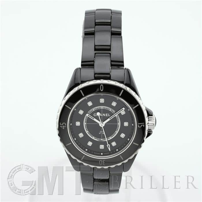 CHANEL シャネル J12 クォーツ 33mm H5701 ブラックセラミック 14