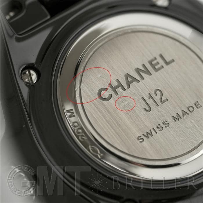 CHANEL シャネル J12 クォーツ 33mm H5701 ブラックセラミック 6
