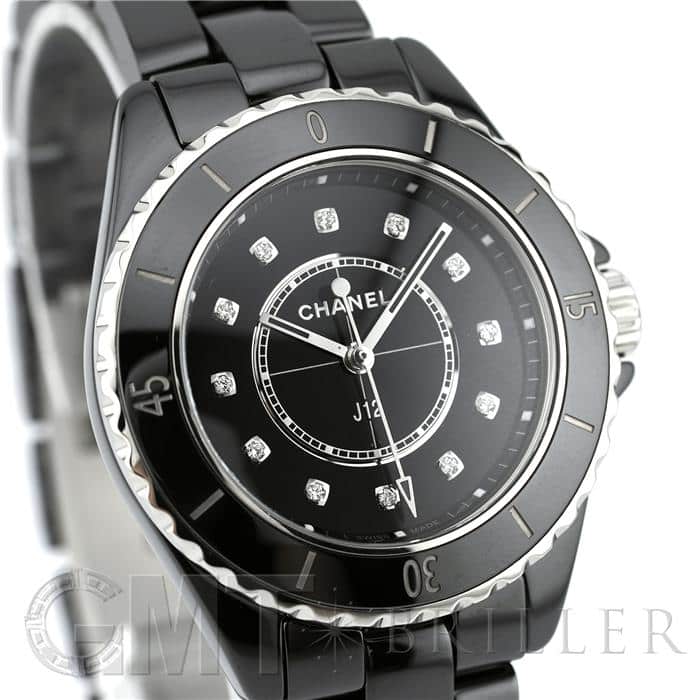 CHANEL シャネル J12 クォーツ 33mm H5701 ブラックセラミック 7