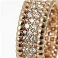 Van Cleef & Arpels ヴァン クリーフ&アーペル ペルレ ペルレ ダイヤモンドリング VCARN9WE51 ローズゴールド 11号 6