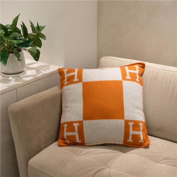 HERMES エルメス クッション アヴァロン PM エクリュ / ポティロン H102667M 58 28