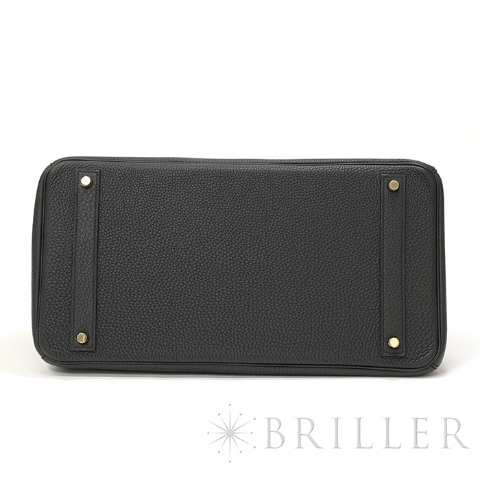 HERMES エルメス バーキン 40 トゴ ノワール ゴールド金具 9