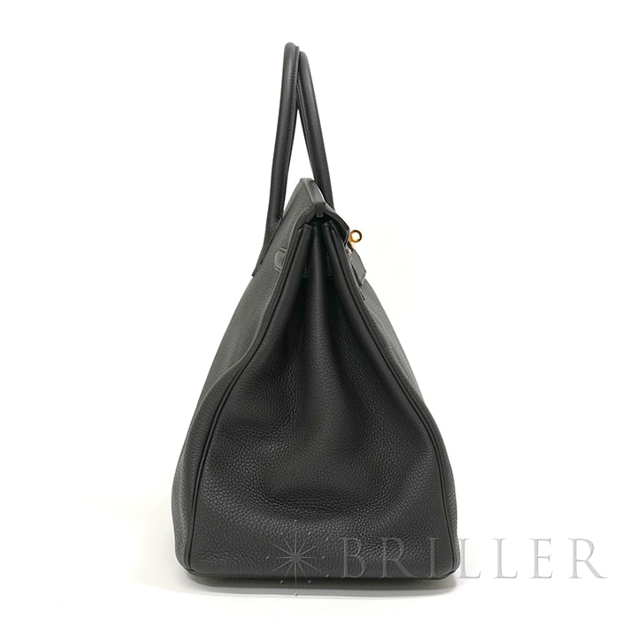 HERMES エルメス バーキン 40 トゴ ノワール ゴールド金具 14