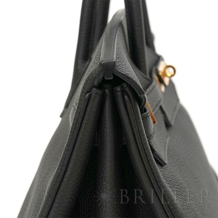 HERMES エルメス バーキン 40 トゴ ノワール ゴールド金具 21