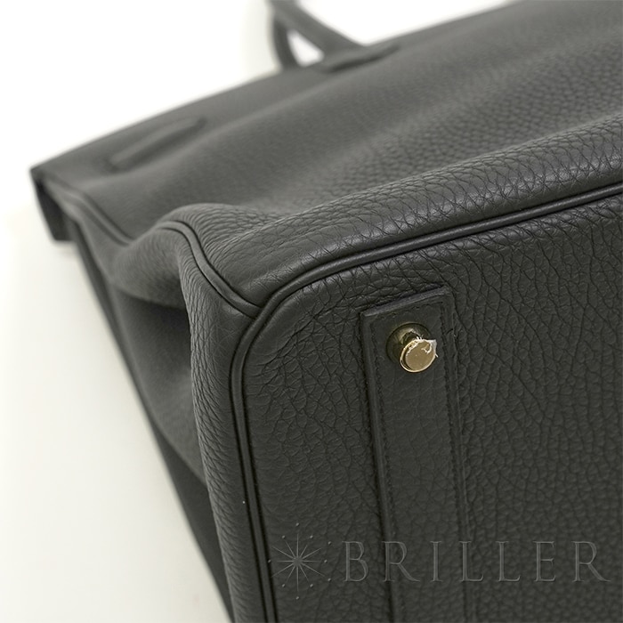 HERMES エルメス バーキン 40 トゴ ノワール ゴールド金具 24
