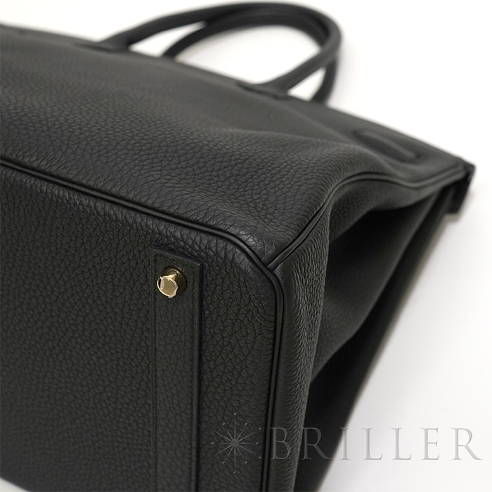 HERMES エルメス バーキン 40 トゴ ノワール ゴールド金具 25