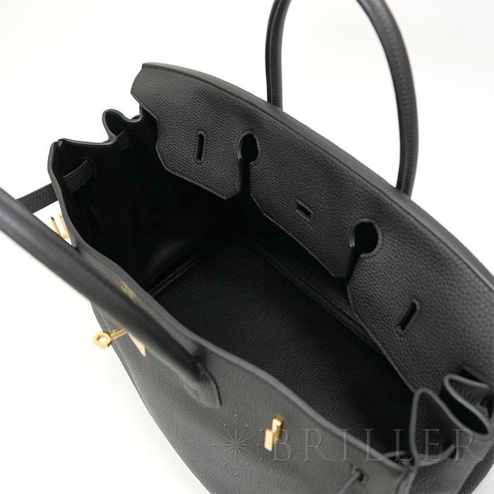 HERMES エルメス バーキン 40 トゴ ノワール ゴールド金具 26