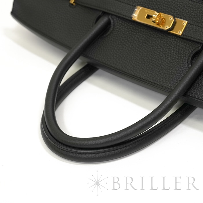 HERMES エルメス バーキン 40 トゴ ノワール ゴールド金具 4