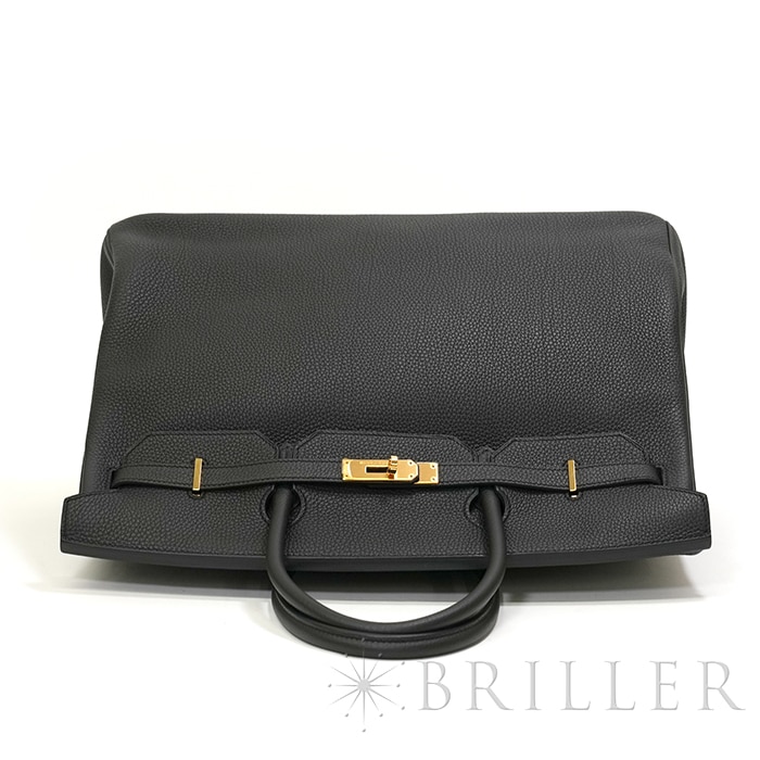 HERMES エルメス バーキン 40 トゴ ノワール ゴールド金具 8