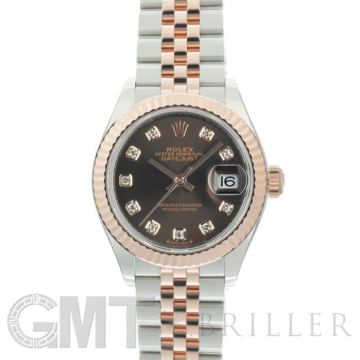ROLEX ロレックス デイトジャスト 28 279171G チョコレート メイン