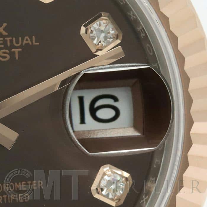 ROLEX ロレックス デイトジャスト 28 279171G チョコレート 11