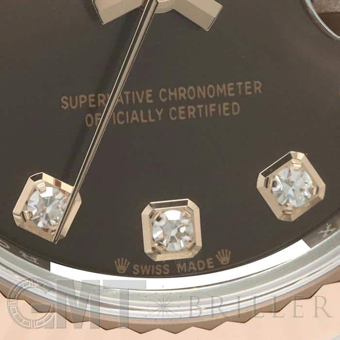 ROLEX ロレックス デイトジャスト 28 279171G チョコレート 12