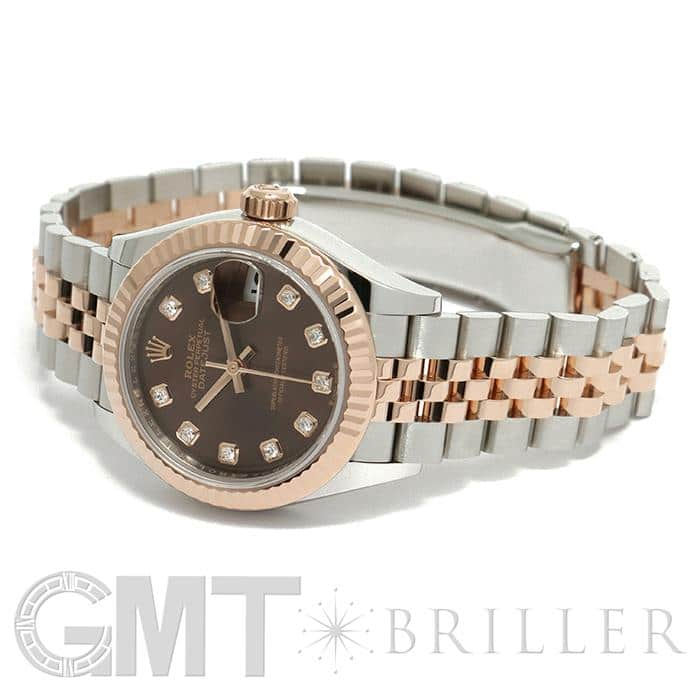 ROLEX ロレックス デイトジャスト 28 279171G チョコレート 17
