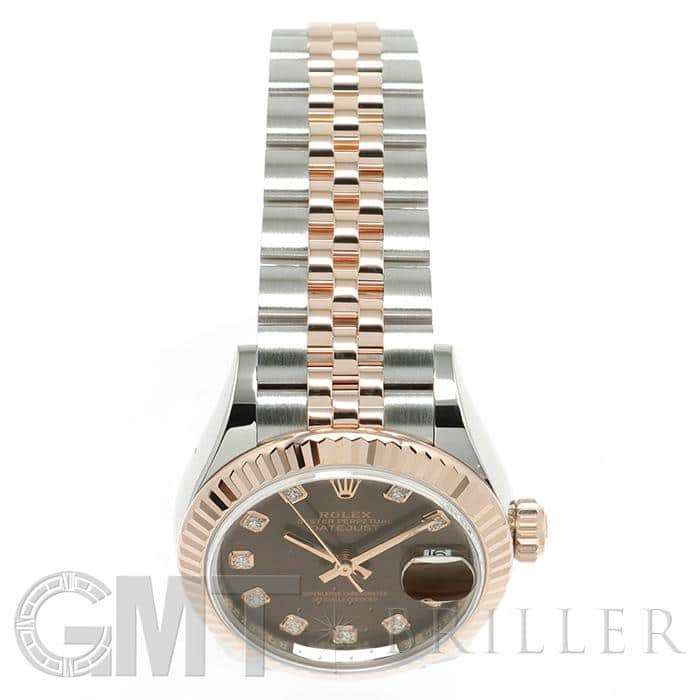 ROLEX ロレックス デイトジャスト 28 279171G チョコレート 22