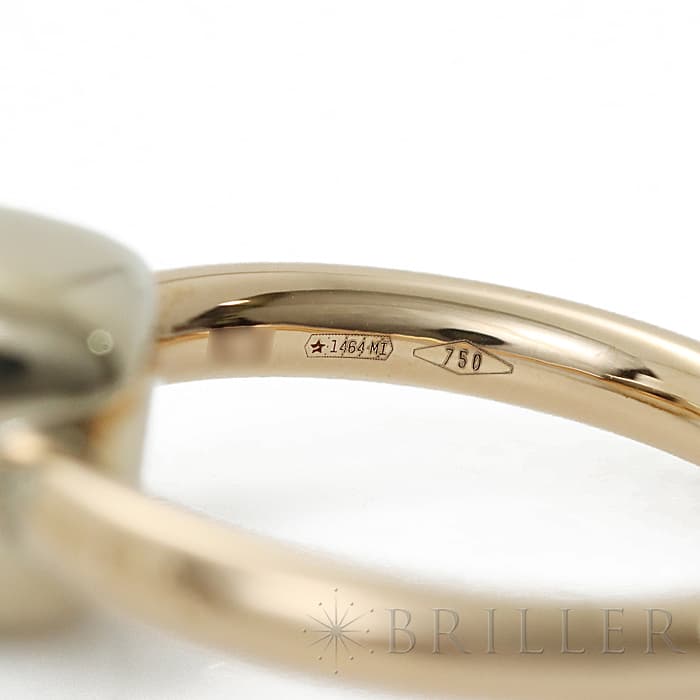 POMELLATO ポメラート ヌード リング クラシック ブルートパーズ ローズゴールド/ホワイトゴールド PAA1100_O6000_000OY 53 11