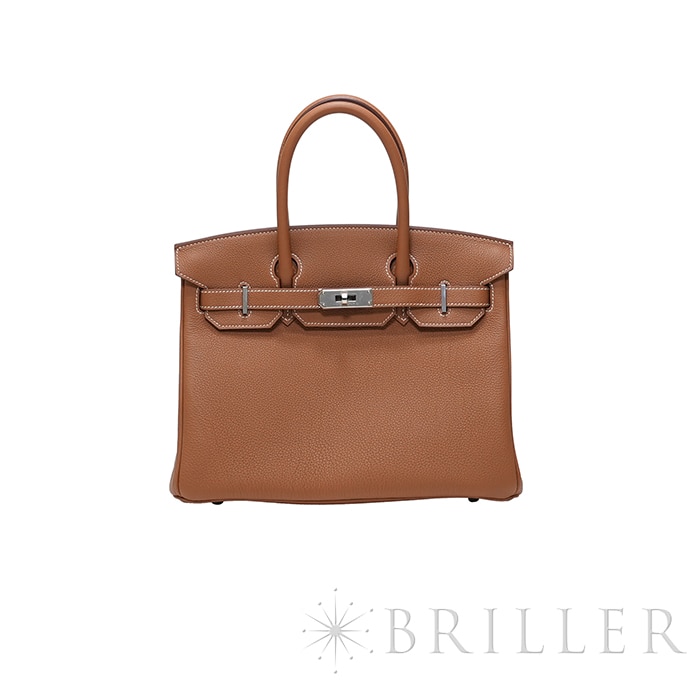 HERMES エルメス バーキン 30 トゴ ゴールド シルバー金具【未使用】 メイン