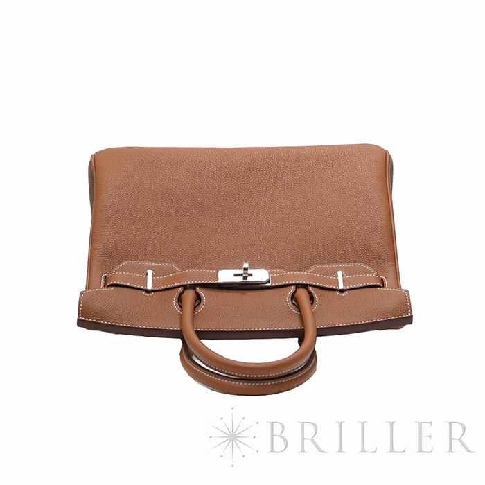 HERMES エルメス バーキン 30 トゴ ゴールド シルバー金具【未使用】 9