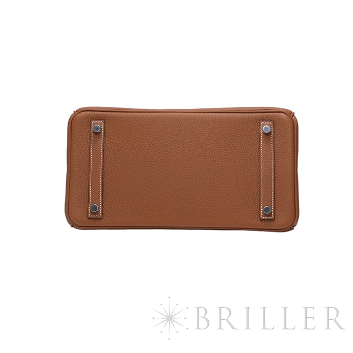 HERMES エルメス バーキン 30 トゴ ゴールド シルバー金具【未使用】 10