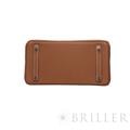 HERMES エルメス バーキン 30 トゴ ゴールド シルバー金具【未使用】 10
