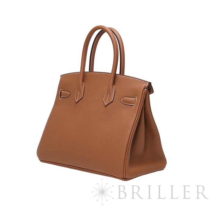 HERMES エルメス バーキン 30 トゴ ゴールド シルバー金具【未使用】 14