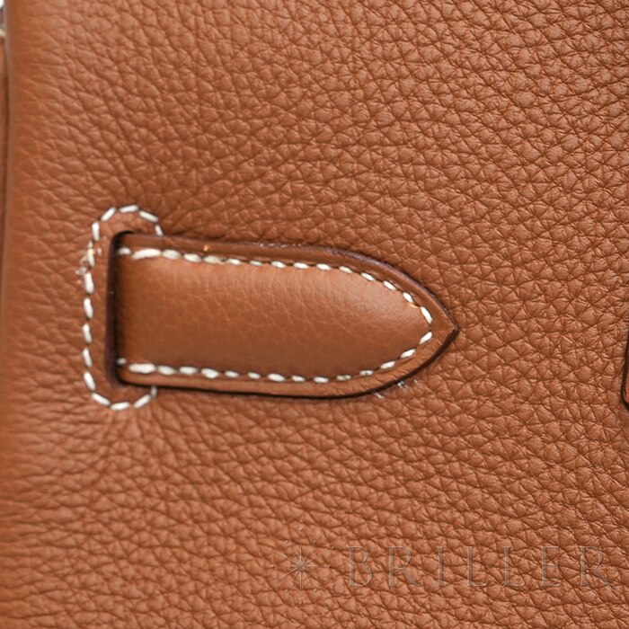 HERMES エルメス バーキン 30 トゴ ゴールド シルバー金具【未使用】 15