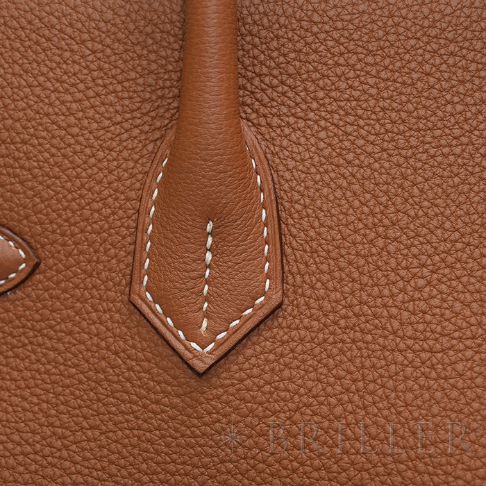 HERMES エルメス バーキン 30 トゴ ゴールド シルバー金具【未使用】 17
