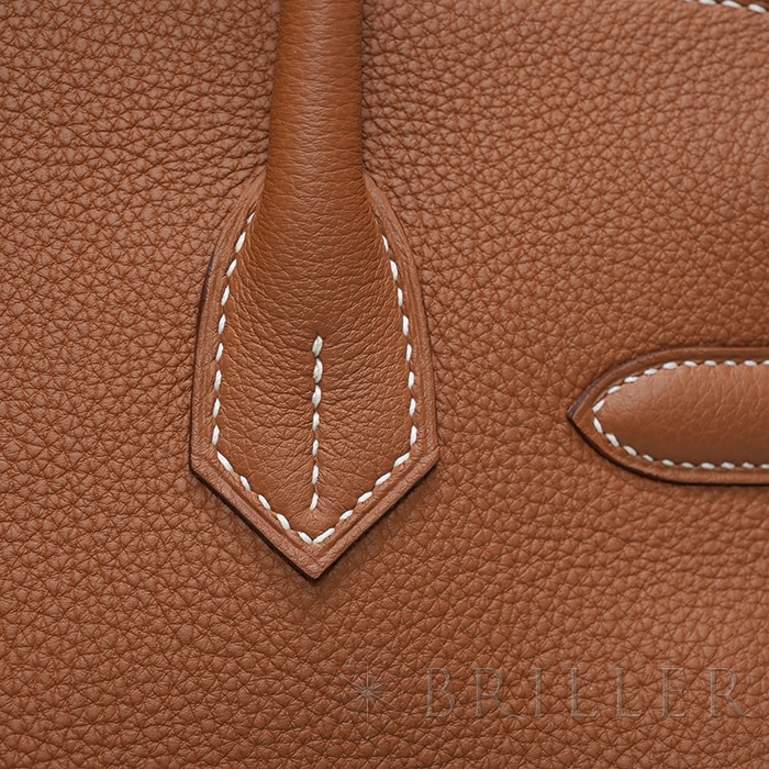HERMES エルメス バーキン 30 トゴ ゴールド シルバー金具【未使用】 18