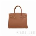 HERMES エルメス バーキン 30 トゴ ゴールド シルバー金具【未使用】 1