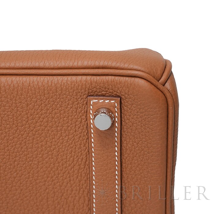 HERMES エルメス バーキン 30 トゴ ゴールド シルバー金具【未使用】 19
