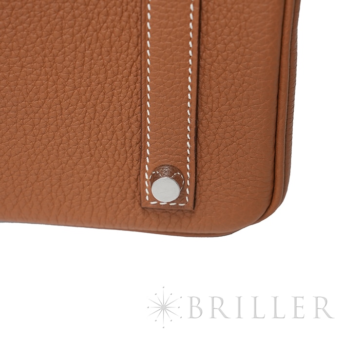 HERMES エルメス バーキン 30 トゴ ゴールド シルバー金具【未使用】 20