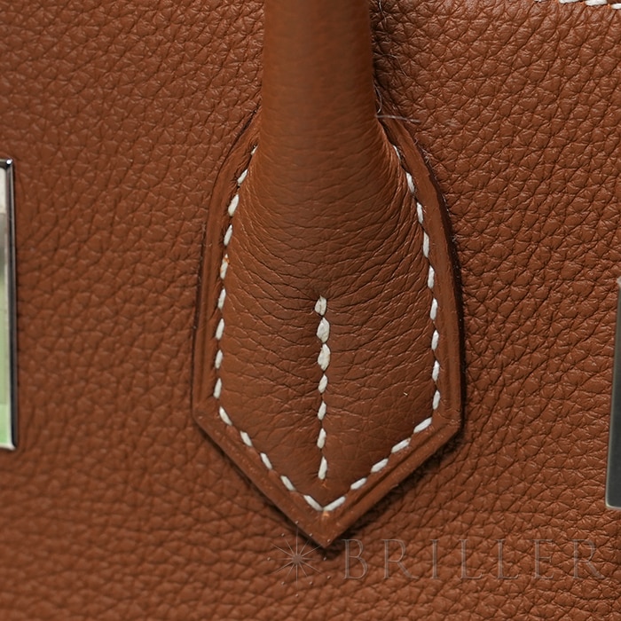 HERMES エルメス バーキン 30 トゴ ゴールド シルバー金具【未使用】 23