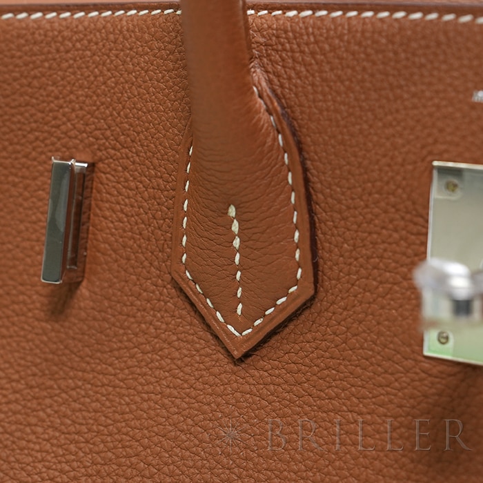 HERMES エルメス バーキン 30 トゴ ゴールド シルバー金具【未使用】 24