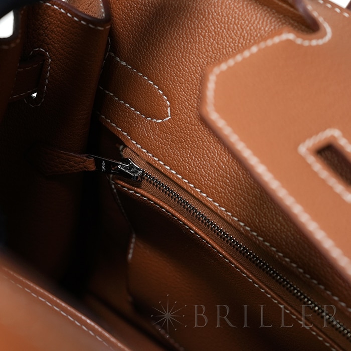 HERMES エルメス バーキン 30 トゴ ゴールド シルバー金具【未使用】 25