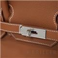 HERMES エルメス バーキン 30 トゴ ゴールド シルバー金具【未使用】 3