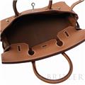 HERMES エルメス バーキン 30 トゴ ゴールド シルバー金具【未使用】 5
