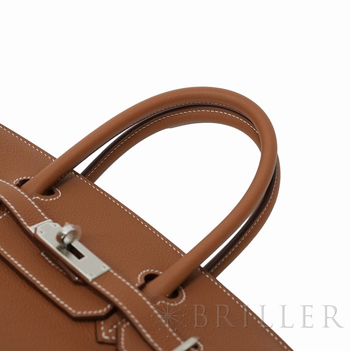 HERMES エルメス バーキン 30 トゴ ゴールド シルバー金具【未使用】 6