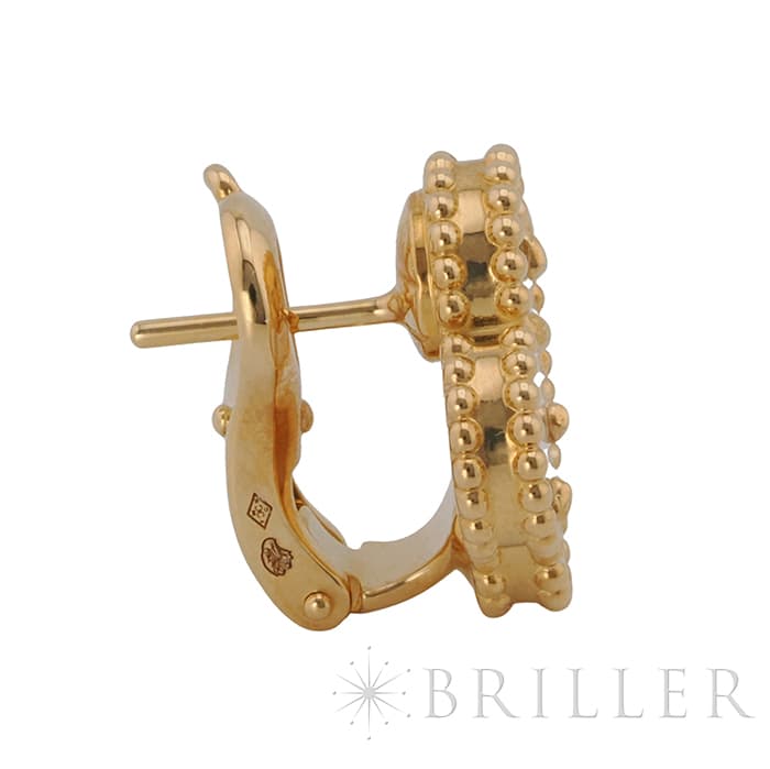 Van Cleef & Arpels ヴァン クリーフ&アーペル アルハンブラ ヴィンテージアルハンブラ イヤリング ピアス イエローゴールド マザーオブパール VCARA44100 8