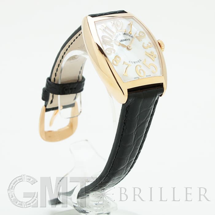 FRANCK MULLER フランク・ミュラー トノーカーべックス 7502QZ ホワイトシェル PG 革 13