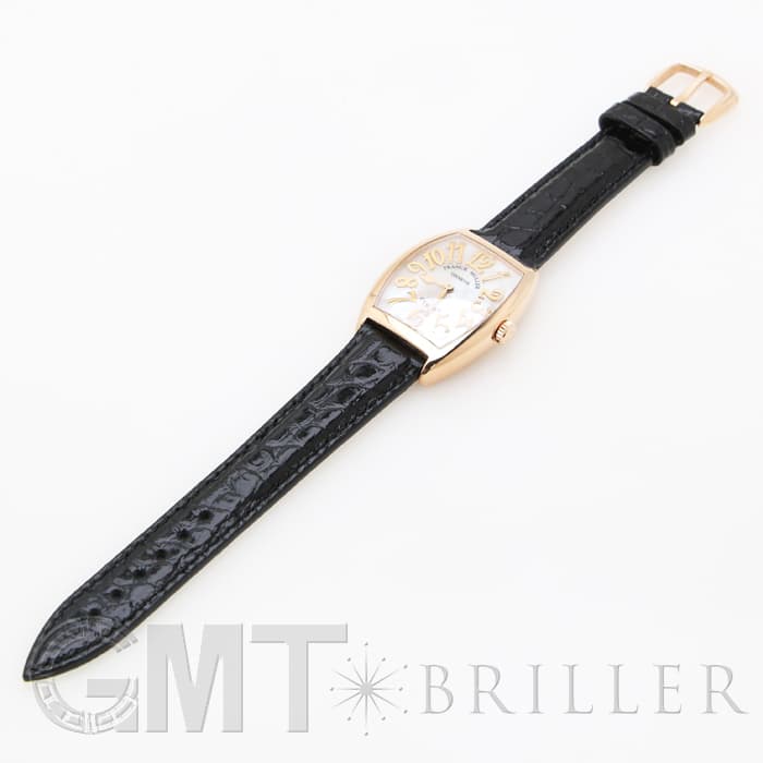 FRANCK MULLER フランク・ミュラー トノーカーべックス 7502QZ ホワイトシェル PG 革 14