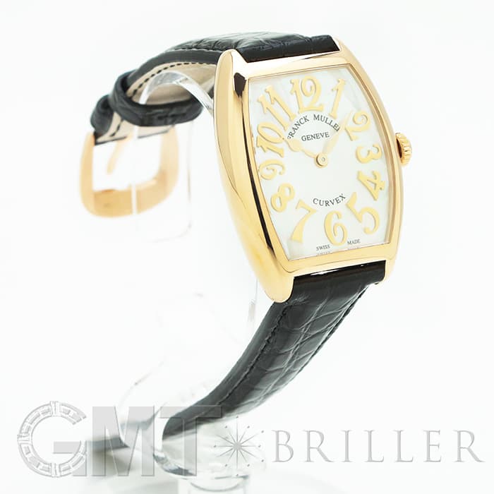 FRANCK MULLER フランク・ミュラー トノーカーべックス 7502QZ ホワイトシェル PG 革 1