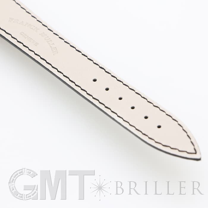 FRANCK MULLER フランク・ミュラー トノーカーべックス 7502QZ ホワイトシェル PG 革 28