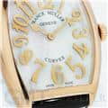 FRANCK MULLER フランク・ミュラー トノーカーべックス 7502QZ ホワイトシェル PG 革 5