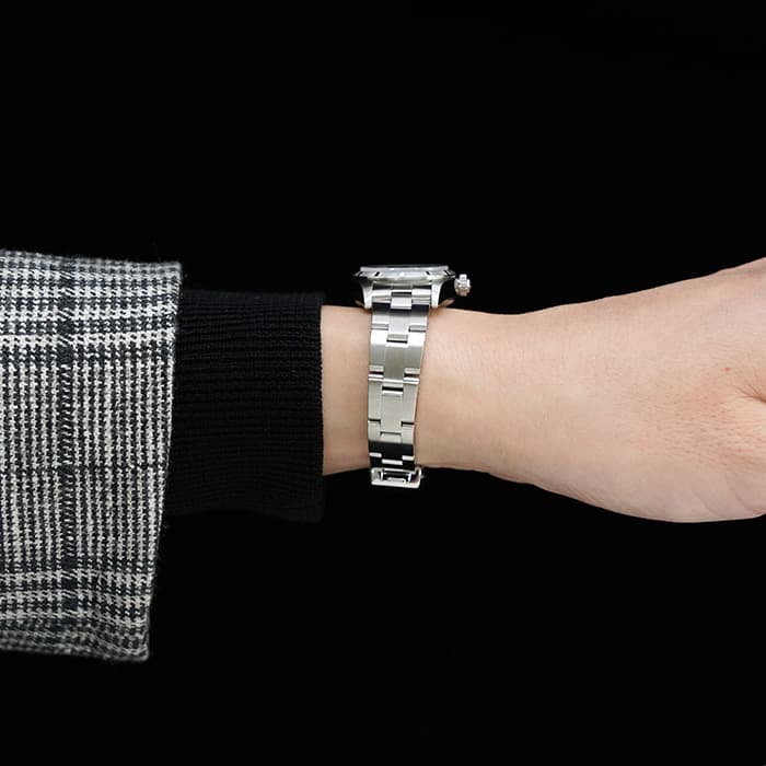 ROLEX ロレックス オイスターパーペチュアル 76030 ブラック A番 26