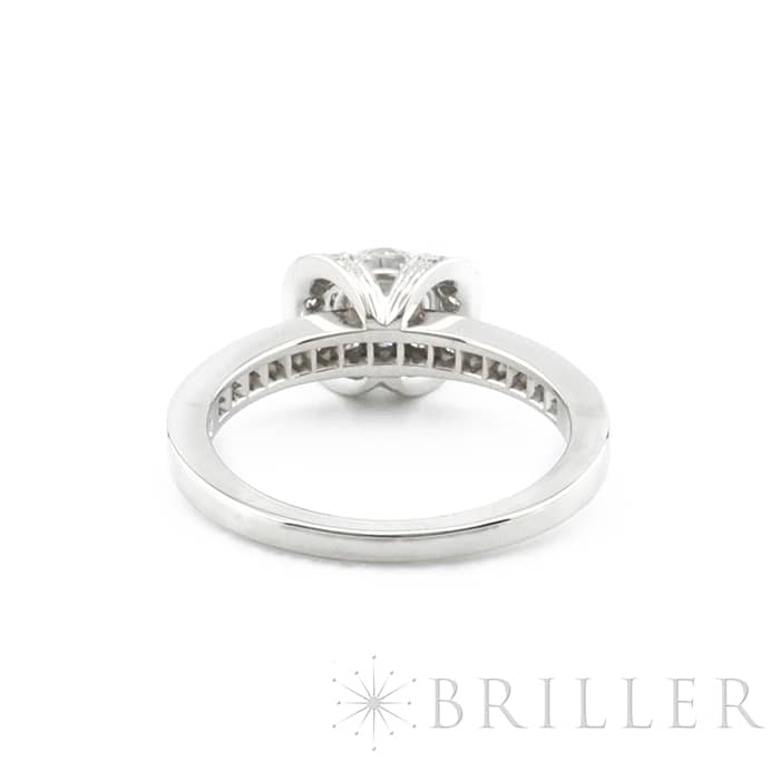 TIFFANY & Co. ティファニー リボン リング プラチナ ダイヤモンド 1